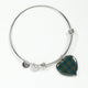 Allison Scottish Clan Tartan Bangle Heart - kittentee