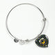 Arnott Scottish Clan Tartan Bangle Heart - kittentee