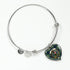 Blyth Scottish Clan Tartan Bangle Heart