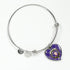 Allardice Scottish Clan Tartan Bangle Heart