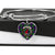 Armstrong Modern Scottish Clan Tartan Bangle Heart - kittentee