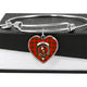 Adair Clan Tartan Bangle Heart - kittentee