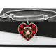 Aikenhead Scottish Clan Tartan Bangle Heart - kittentee