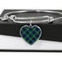 Ayrshire Scottish Bangle Heart