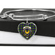 Arnott Scottish Clan Tartan Bangle Heart - kittentee