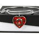 Brodie Modern Scottish Clan Tartan Bangle Heart