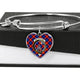 Anstruther Scottish Clan Tartan Bangle Heart - kittentee
