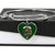 Agnew Hunting Clan Tartan Bangle Heart - kittentee