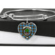 Anderson Scottish Clan Tartan Bangle Heart - kittentee