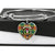 Buchanan Old Sett Scottish Clan Tartan Bangle Heart