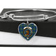 Baird Ancient Scottish Clan Tartan Bangle Heart - kittentee