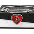 Butter Scottish Clan Tartan Bangle Heart