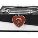 Butter Scottish Clan Tartan Bangle Heart