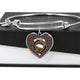 Bethune Scottish Clan Tartan Bangle Heart - kittentee