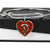 Adair Tartan Plaid Bangle Heart - kittentee