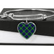 Alexander Scottish Clan Bangle Heart - kittentee