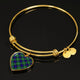 Ayrshire Scottish Bangle Heart - kittentee