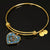 Agnew Ancient Clan Tartan Bangle Heart - kittentee