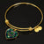 Abercrombie Tartan Plaid Bangle Heart - kittentee