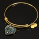 Anderson Scottish Clan Tartan Bangle Heart - kittentee