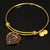 Byres Scottish Clan Tartan Bangle Heart