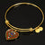 Bruce Scottish Clan Tartan Bangle Heart