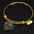 Baird Modern Scottish Clan Tartan Bangle Heart - kittentee