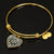 Bell Scottish Clan Tartan Bangle Heart - kittentee