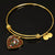 Hunter Scottish Clan Tartan Bangle Heart