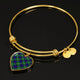 Alexander Scottish Clan Bangle Heart - kittentee