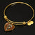 Burnett Scottish Clan Tartan Bangle Heart