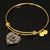 Borthwick Scottish Clan Tartan Bangle Heart