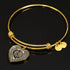 Blyth Blade Scottish Clan Tartan Bangle Heart