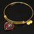 Belshes Scottish Clan Tartan Bangle Heart - kittentee