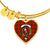 Adair Clan Tartan Bangle Heart - kittentee