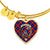 Anstruther Scottish Clan Tartan Bangle Heart - kittentee