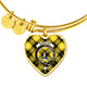 Barclay Dress Scottish Clan Tartan Bangle Heart - kittentee