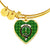 Blane Scottish Clan Tartan Bangle Heart
