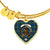 Baird Ancient Scottish Clan Tartan Bangle Heart - kittentee