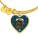 Baird Ancient Scottish Clan Tartan Bangle Heart - kittentee