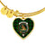 Beveridge Scottish Clan Tartan Bangle Heart - kittentee