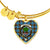 Anderson Scottish Clan Tartan Bangle Heart - kittentee