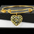 Barclay Scottish Clan Tartan Bangle Heart - kittentee