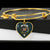 Baillie Hunting Scottish Clan Tartan Bangle Heart - kittentee