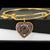 Borthwick Ancient Scottish Clan Tartan Bangle Heart