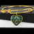 Blackadder Scottish Clan Tartan Bangle Heart - kittentee