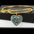 Agnew Ancient Clan Tartan Bangle Heart - kittentee