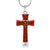 Adair Scottish Clan Tartan Cross Necklace - kittentee