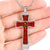 Adair Scottish Clan Tartan Cross Necklace - kittentee