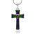 Adam Scottish Clan Tartan Cross Necklace - kittentee